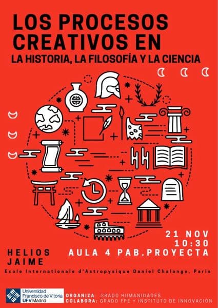 Encuentro con el humanista Helios Jaime, académico de la Sorbona de París | UFV 1911-1 Encuentro con el humanista Helios Jaime, académico de la Sorbona de París | UFV Estudiar en Universidad Privada Madrid