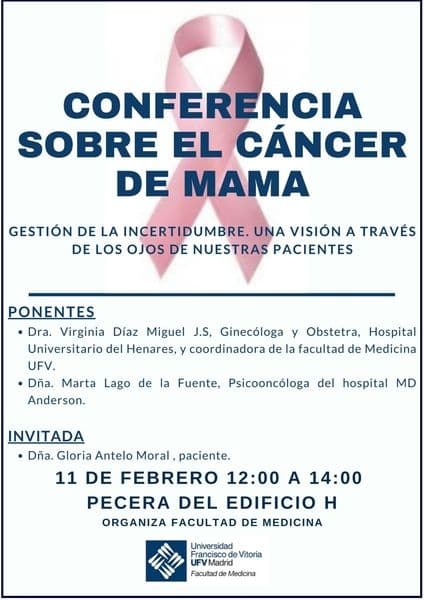 La Facultad de Medicina UFV organiza una conferencia sobre el cáncer de mama| Noticias de Actualidad UFV | UFV CONFERENCIA-SOBRE-EL-CÁNCER-DE-MAMA-1_page-0001-1-1 La Facultad de Medicina UFV organiza una conferencia sobre el cáncer de mama| Noticias de Actualidad UFV | UFV Estudiar en Universidad Privada Madrid