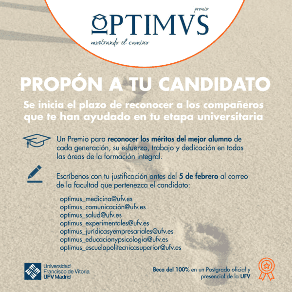 Se abre el plazo para la propuesta de candidatos al Premio Optimus 2023 | Noticias de Actualidad UFV | UFV CREATIVIDAD-OPTIMUS-CANVAS_Mesa-de-trabajo-1-1 Se abre el plazo para la propuesta de candidatos al Premio Optimus 2023 | Noticias de Actualidad UFV | UFV Estudiar en Universidad Privada Madrid