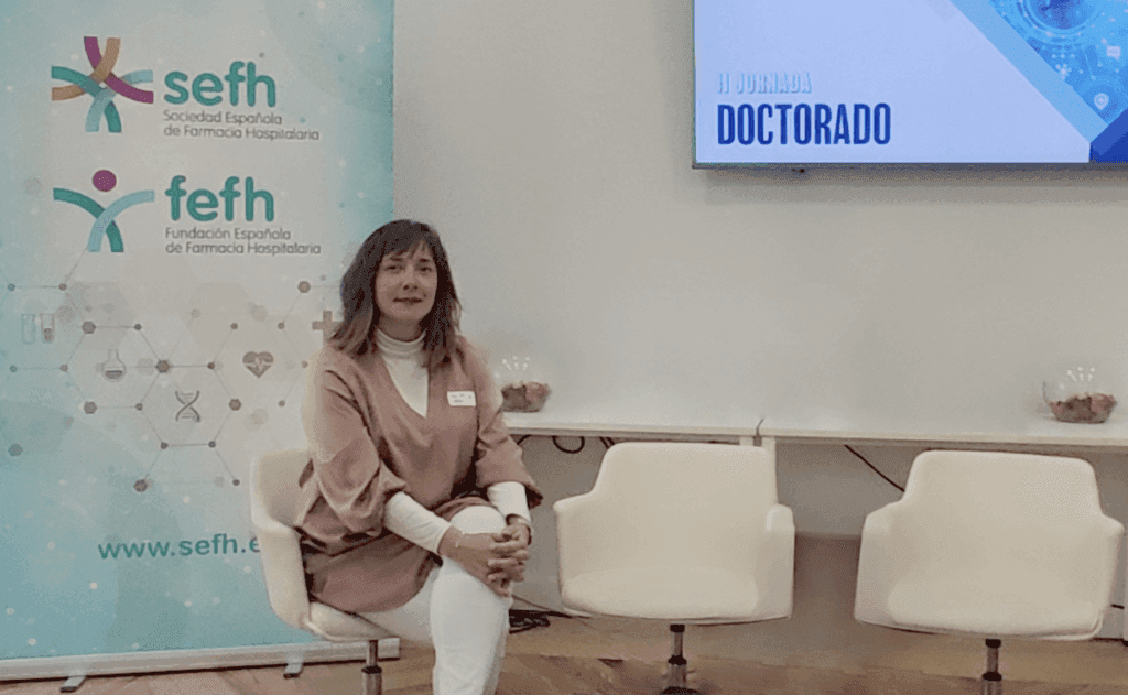 La profesora de la UFV, Ana María Cordero, lidera la II Jornada Nacional de Doctorado para farmacéuticos hospitalarios, impulsando la investigación de excelencia en el ámbito sanitario | UFV Captura-de-pantalla-2025-04-23-a-las-12.58.42-1-1024x631 La profesora de la UFV, Ana María Cordero, lidera la II Jornada Nacional de Doctorado para farmacéuticos hospitalarios, impulsando la investigación de excelencia en el ámbito sanitario | UFV Estudiar en Universidad Privada Madrid