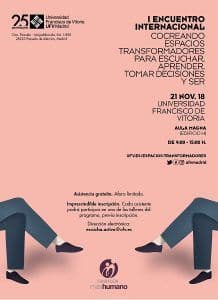 La Universidad Francisco de Vitoria organiza el I Encuentro Internacional Cocreando Espacios Transformadores para escuchar, aprender, tomar decisiones y ser | UFV Cartel_encuento_espacios_escucha-218x300-1 La Universidad Francisco de Vitoria organiza el I Encuentro Internacional Cocreando Espacios Transformadores para escuchar, aprender, tomar decisiones y ser | UFV Estudiar en Universidad Privada Madrid