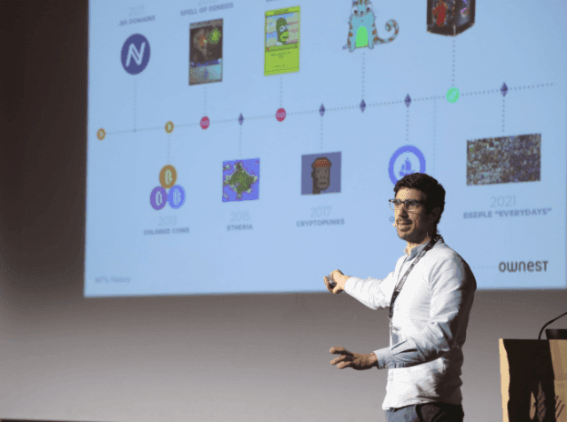 “El criptoarte provoca miedo entre las galerías de arte” asegura Miguel Ángel Naddaf en la charla sobre “NFT y meta arte” en la Universidad Francisco de Vitoria | Noticias de Actualidad UFV | UFV Charla-MetaArte1 “El criptoarte provoca miedo entre las galerías de arte” asegura Miguel Ángel Naddaf en la charla sobre “NFT y meta arte” en la Universidad Francisco de Vitoria | Noticias de Actualidad UFV | UFV Estudiar en Universidad Privada Madrid