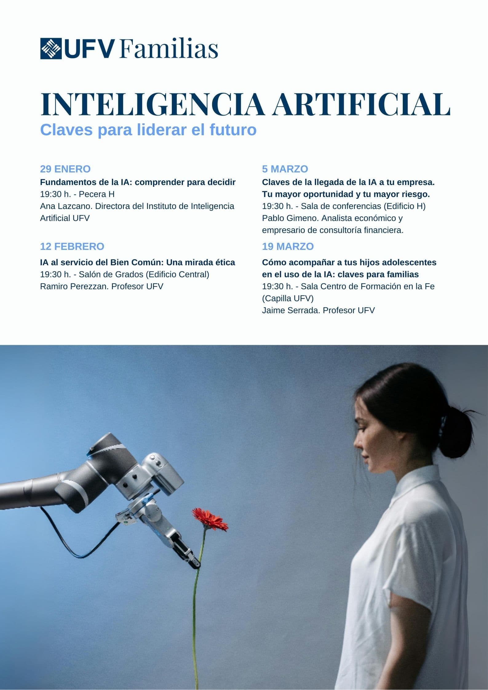 Cómo acompañar a tus hijos adolescentes en el uso de la IA: claves para familias | UFV Cómo acompañar a tus hijos adolescentes en el uso de la IA claves para familias Cómo acompañar a tus hijos adolescentes en el uso de la IA: claves para familias | UFV Estudiar en Universidad Privada Madrid