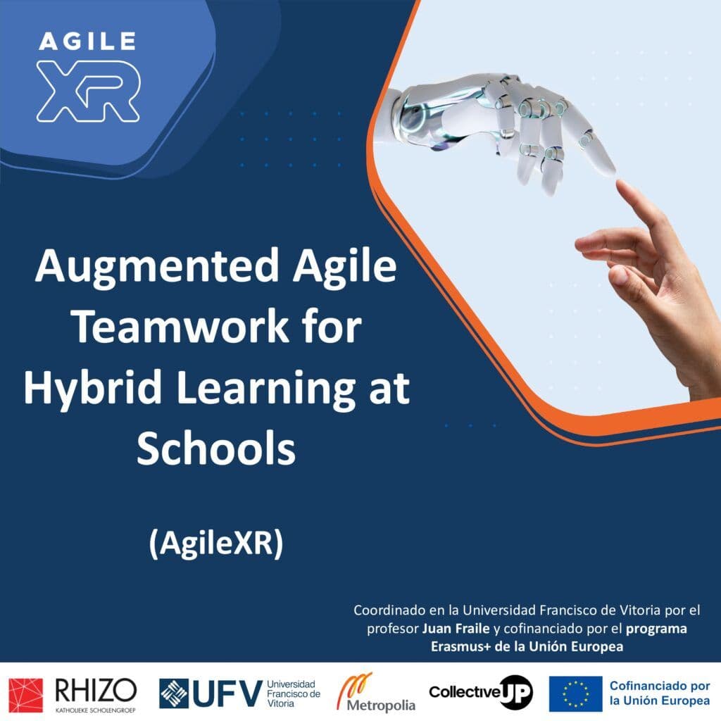 La UFV participa en el programa AgileXR-Proyecto Erasmus+ con propuestas para el trabajo en equipo en educación a distancia y semipresencial | Noticias de Actualidad UFV | UFV Difusion-AgileXR-1024x1024 La UFV participa en el programa AgileXR-Proyecto Erasmus+ con propuestas para el trabajo en equipo en educación a distancia y semipresencial | Noticias de Actualidad UFV | UFV Estudiar en Universidad Privada Madrid