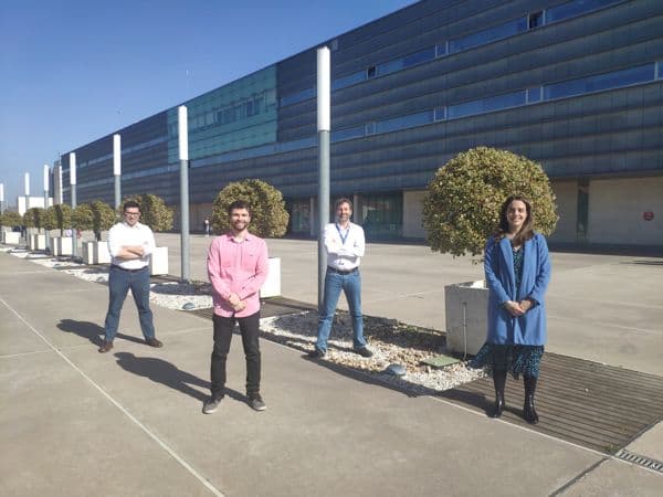 El uso de virus para tratar tumores cerebrales, una alternativa a los tratamientos convencionales | UFV E-Nistal_Sergio-Rius_-Angel-Ayuso-_Noemi-Garcia-Romero_-sin-mascarilla El uso de virus para tratar tumores cerebrales, una alternativa a los tratamientos convencionales | UFV Estudiar en Universidad Privada Madrid