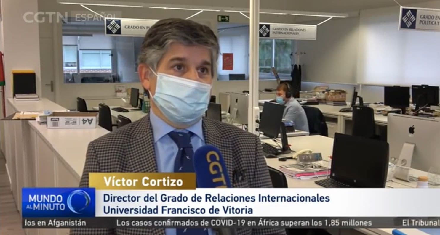 “Es irreal explicar cualquier realidad sin China”. Víctor Cortizo, director del Grado en RRII, explica el 14º plan quinquenal chino | UFV F9489E6E-8D28-4240-B698-F203EA63DDB0 “Es irreal explicar cualquier realidad sin China”. Víctor Cortizo, director del Grado en RRII, explica el 14º plan quinquenal chino | UFV Estudiar en Universidad Privada Madrid