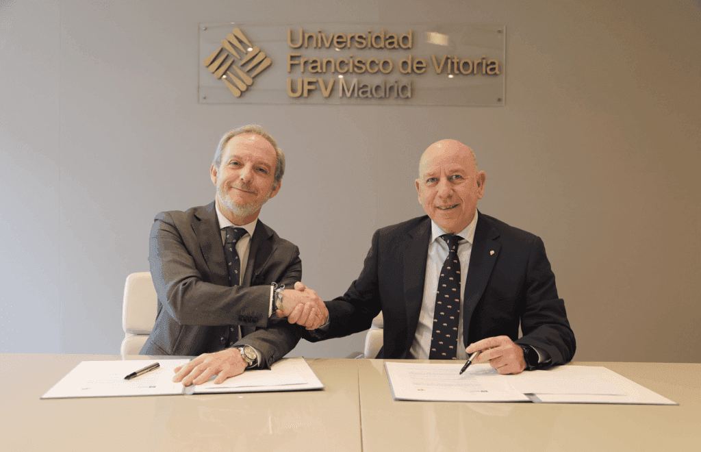 La Universidad Francisco de Vitoria e INTERPORC firman un convenio para acercar a los universitarios la realidad del sector porcino e impulsar la investigación y la formación en este sector | Noticias de Actualidad UFV | UFV Firma-UFV-INTERPORC-1-1024x660 La Universidad Francisco de Vitoria e INTERPORC firman un convenio para acercar a los universitarios la realidad del sector porcino e impulsar la investigación y la formación en este sector | Noticias de Actualidad UFV | UFV Estudiar en Universidad Privada Madrid