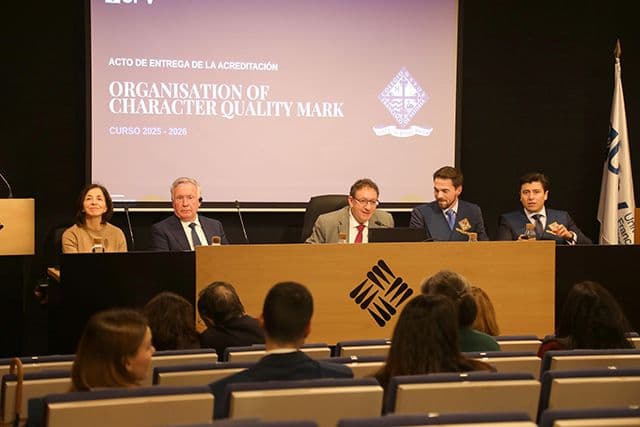 El Colegio Mayor Francisco de Vitoria obtiene la acreditación Organisation of Character Quality Mark de la Association for Character Education | UFV IMG_9104.JPG El Colegio Mayor Francisco de Vitoria obtiene la acreditación Organisation of Character Quality Mark de la Association for Character Education | UFV Estudiar en Universidad Privada Madrid