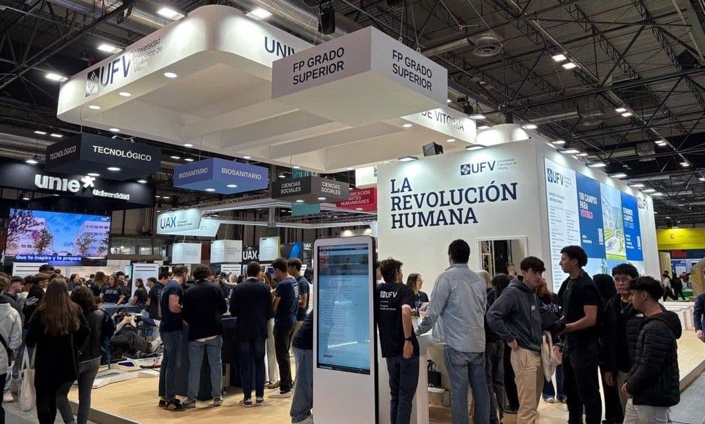 La UFV muestra su modelo educativo en AULA 2025 con talleres, experiencias inmersivas y participación estudiantil | UFV Image-5 La UFV muestra su modelo educativo en AULA 2025 con talleres, experiencias inmersivas y participación estudiantil | UFV Estudiar en Universidad Privada Madrid