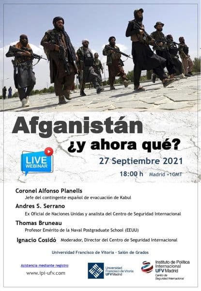 El IPI-UFV organiza un charla sobre el futuro de Afganistán | UFV Jornada-Afganstan-IPI-UFV El IPI-UFV organiza un charla sobre el futuro de Afganistán | UFV Estudiar en Universidad Privada Madrid