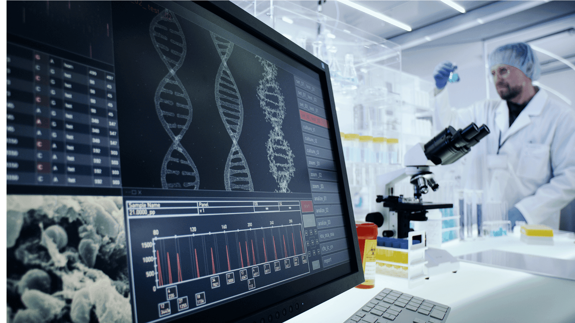 Máster Universitario en Bioinformática y Análisis de Datos Biomédicos - Postgrados Universidad Francisco de Vitoria M11_Hero Imagen Destacada_Máster universitario en bioinformática y análisis de datos biomédicos Máster Universitario en Bioinformática y Análisis de Datos Biomédicos - Postgrados Universidad Francisco de Vitoria Estudiar en Universidad Privada Madrid