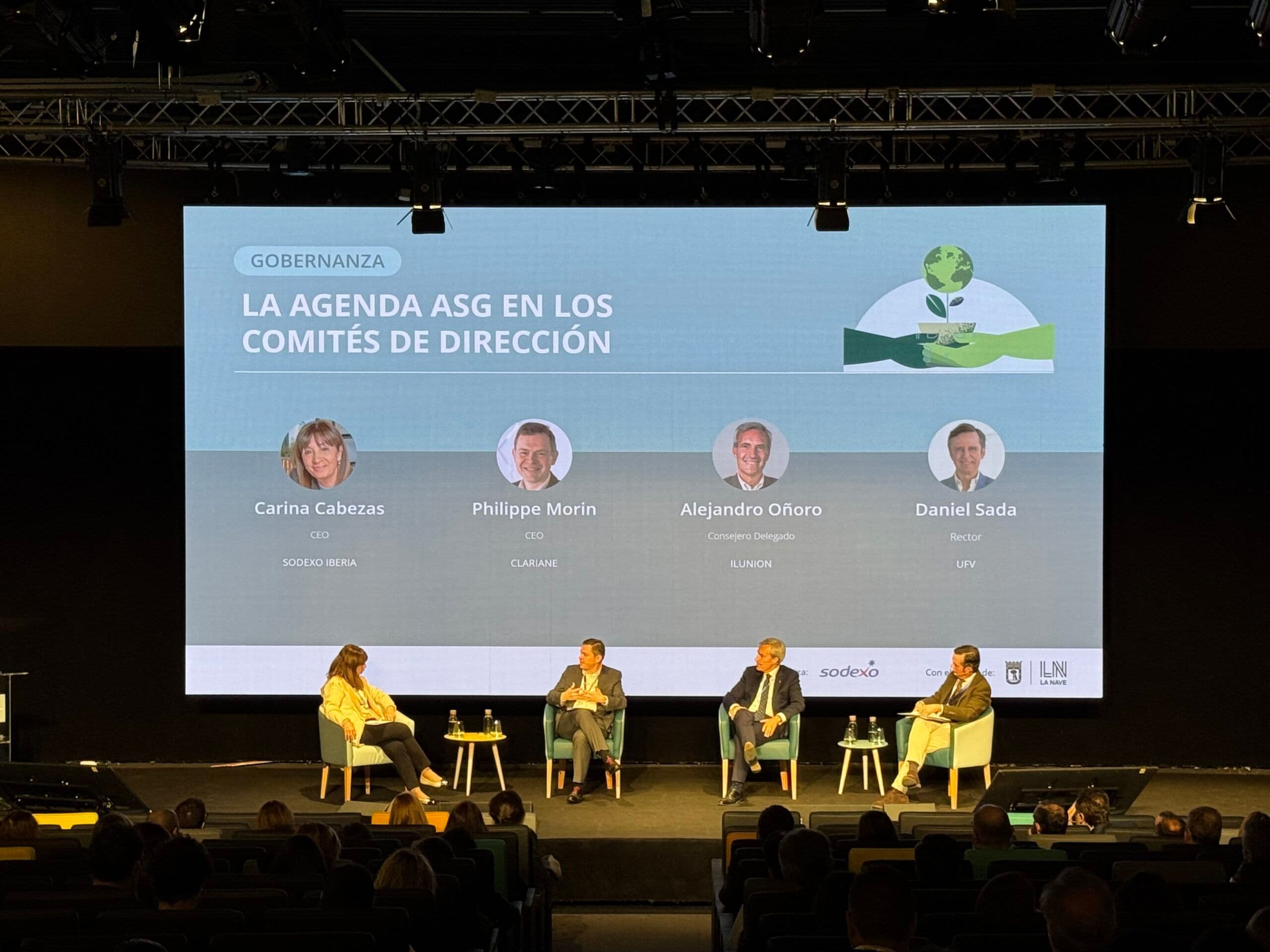 Daniel Sada, rector de la UFV, reflexiona sobre el papel de la alta dirección en la sostenibilidad en el People & Planet Day de Sodexo | UFV Mesa1_ASG_1-scaled Daniel Sada, rector de la UFV, reflexiona sobre el papel de la alta dirección en la sostenibilidad en el People & Planet Day de Sodexo | UFV Estudiar en Universidad Privada Madrid