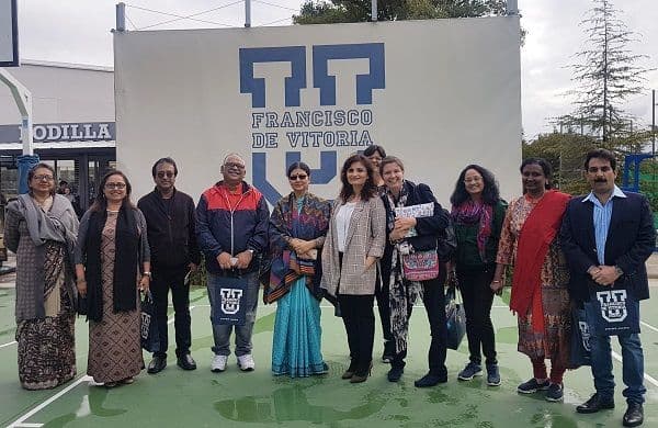 Una delegación de la India visita la UFV | UFV Una-delegacion-de-la-India-visita-la-UFV-1 Una delegación de la India visita la UFV | UFV Estudiar en Universidad Privada Madrid