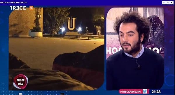 En el #DíadelVoluntariado, Alejandro Carballo, del departamento de Acción Social, explica en 13tv cómo fue la #LaNocheSinHogar en la UFV | UFV carballo-1 En el #DíadelVoluntariado, Alejandro Carballo, del departamento de Acción Social, explica en 13tv cómo fue la #LaNocheSinHogar en la UFV | UFV Estudiar en Universidad Privada Madrid