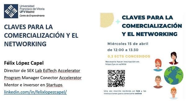 Concluyen los talleres de emprendimiento UFV del curso 2019/20 con ‘Claves para la Comercialización y Networking’ | UFV claves-comercializacion-networking-taller Concluyen los talleres de emprendimiento UFV del curso 2019/20 con ‘Claves para la Comercialización y Networking’ | UFV Estudiar en Universidad Privada Madrid
