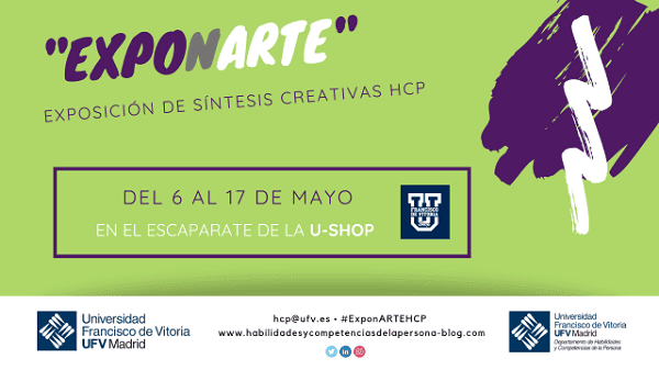 #ExponArteHCP, exposición organizada por HCP para mostrar los trabajos creativos de los alumnos al final de su proceso de mentorías | UFV exponarte-hcp #ExponArteHCP, exposición organizada por HCP para mostrar los trabajos creativos de los alumnos al final de su proceso de mentorías | UFV Estudiar en Universidad Privada Madrid