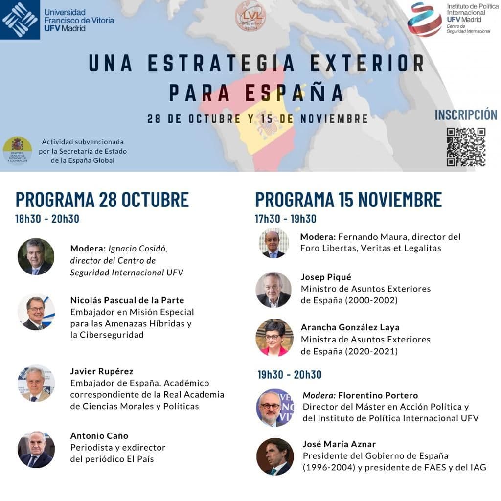 El Instituto de Política Internacional IPI-UFV organiza unas jornadas sobre la política exterior de España y sus prioridades | UFV ipu-ufv-jornada El Instituto de Política Internacional IPI-UFV organiza unas jornadas sobre la política exterior de España y sus prioridades | UFV Estudiar en Universidad Privada Madrid