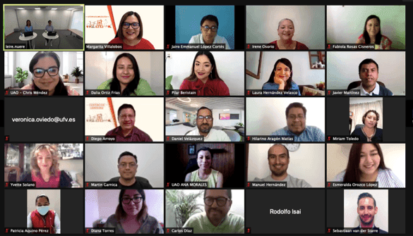 Verónica Oviedo y Leire Nuere imparten una conferencia en la Universidad de la Anáhuac sobre el uso de nuevas metodologías de aprendizaje | UFV leire-veronica-1 Verónica Oviedo y Leire Nuere imparten una conferencia en la Universidad de la Anáhuac sobre el uso de nuevas metodologías de aprendizaje | UFV Estudiar en Universidad Privada Madrid