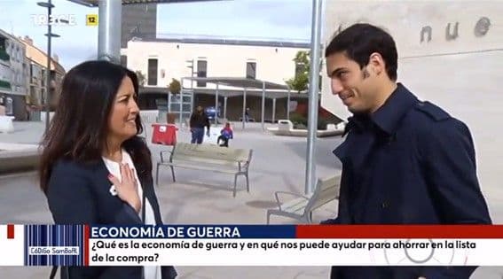 Nieves Carmona protagoniza el reportaje ‘Economía de guerra’ para TRECE TV | Noticias de Actualidad UFV | UFV nieves-carmona-trece-1 Nieves Carmona protagoniza el reportaje ‘Economía de guerra’ para TRECE TV | Noticias de Actualidad UFV | UFV Estudiar en Universidad Privada Madrid