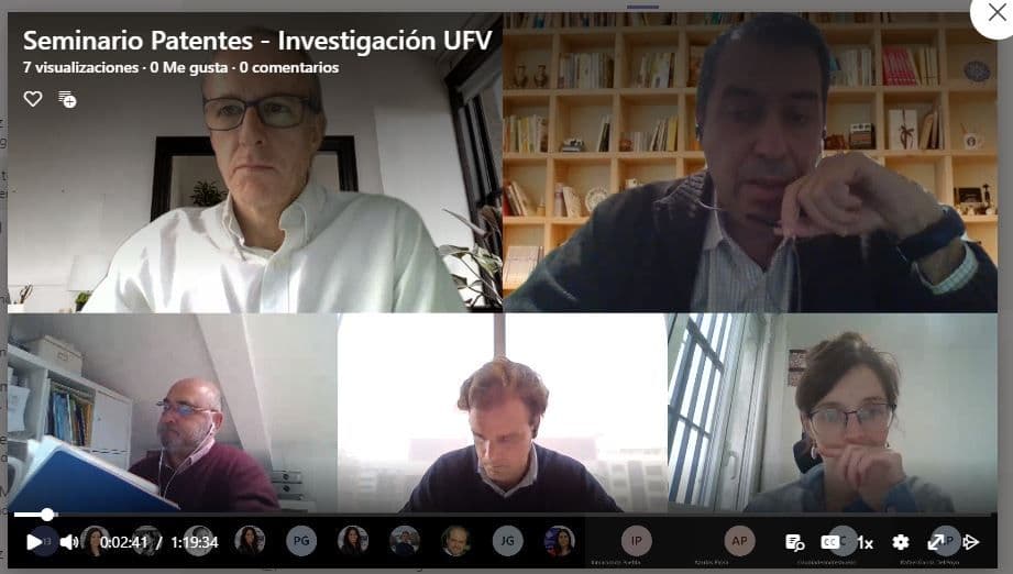 Más de 40 profesores e investigadores asisten al seminario sobre patentes organizado por la OTRI | UFV seminario-patentes-1 Más de 40 profesores e investigadores asisten al seminario sobre patentes organizado por la OTRI | UFV Estudiar en Universidad Privada Madrid