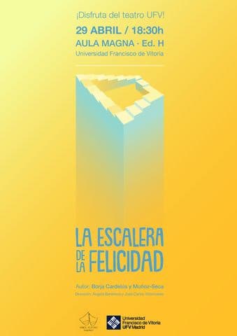 El Grupo de Teatro PAS/PROF representará la obra ‘La Escalera de la Felicidad’ | UFV teatro-pasprof El Grupo de Teatro PAS/PROF representará la obra ‘La Escalera de la Felicidad’ | UFV Estudiar en Universidad Privada Madrid
