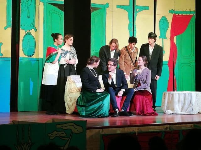 Los dos grupos de teatro de la UFV comienzan su gira | UFV teatro-ufv2 Los dos grupos de teatro de la UFV comienzan su gira | UFV Estudiar en Universidad Privada Madrid