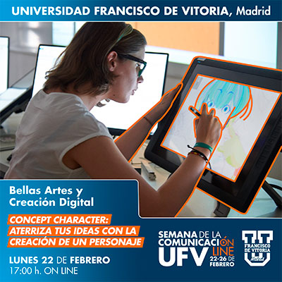 Bellas Artes y Creación Digital taller bbaa digital semana comunicacion 21 miniatura Bellas Artes y Creación Digital Estudiar en Universidad Privada Madrid