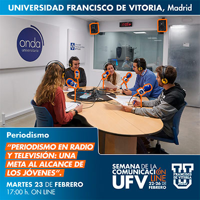 Periodismo taller periodismo semana comunicacion 21 miniatura Periodismo Estudiar en Universidad Privada Madrid