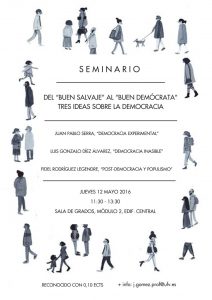 Foro Hispanoamericano FOTO12 Democracia 2016 212x300 Foro Hispanoamericano Estudiar en Universidad Privada Madrid