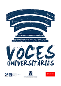 Congreso Voces Universitarias ELU logo voces universitarias blanco Congreso Voces Universitarias ELU