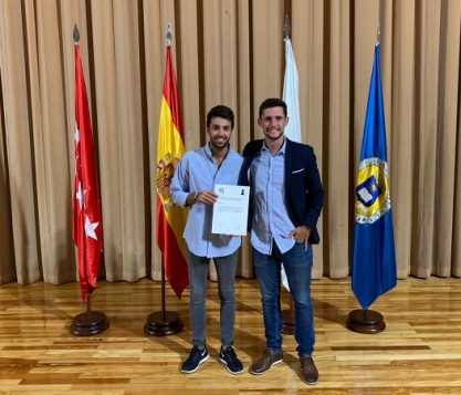 actualidad UFV Jorge Baro alumni de CAFyD ganador del 3º premio a nivel nacional de Trabajo Final de Grado 417x357 actualidad UFV Estudiar en Universidad Privada Madrid