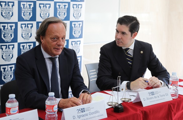 El abogado y ex fiscal de la Audiencia Nacional Ignacio Gordillo, visita la UFV para hablar del Procès gordillo alvaro de la torre El abogado y ex fiscal de la Audiencia Nacional Ignacio Gordillo, visita la UFV para hablar del Procès