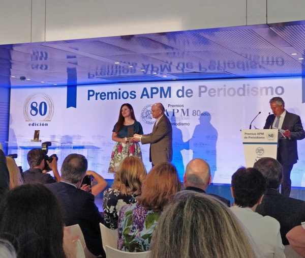 La Asociación de la Prensa de Madrid ha reconocido a Blanca Pou, alumni UFV, con el Premio APM a la Periodista Joven del Año 2018 D9gHWPAWsAEJEFX e1561117717405 La Asociación de la Prensa de Madrid ha reconocido a Blanca Pou, alumni UFV, con el Premio APM a la Periodista Joven del Año 2018