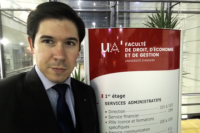 El profesor Álvaro de la Torre realiza una estancia de docencia en la Université dAngers, Francia IMG 20191203 1916362 Easy Resize.com El profesor Álvaro de la Torre realiza una estancia de docencia en la Université dAngers, Francia Estudiar en Universidad Privada Madrid