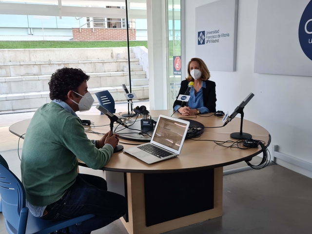 María Lacalle, nueva invitada en el podcast Entrevistas UFV podcast maria lacalle María Lacalle, nueva invitada en el podcast Entrevistas UFV Estudiar en Universidad Privada Madrid