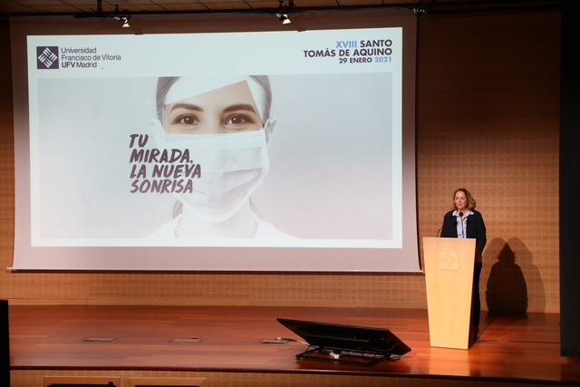 La UFV celebra la XVIII Jornada de Santo Tomás bajo el lema Tu mirada, la nueva sonrisa XVIII Jornada de Santo Tomas 4 La UFV celebra la XVIII Jornada de Santo Tomás bajo el lema Tu mirada, la nueva sonrisa Estudiar en Universidad Privada Madrid