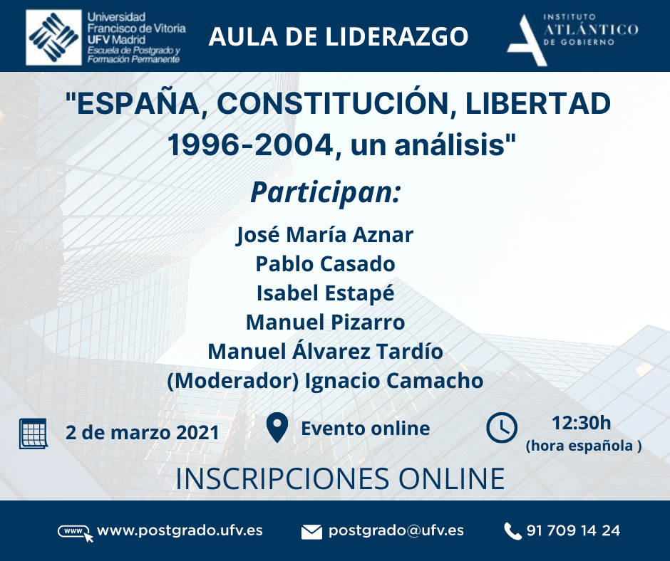 actualidad UFV ESPANA CONSTITUCION LIBERTAD 1996 2004 un analisis 3 actualidad UFV Estudiar en Universidad Privada Madrid