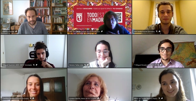 Los Trabajos de Fin de Grado de VallehermosoCircular se reúnen con la directora general de Comercio de Madrid Encuentro vallermoso Los Trabajos de Fin de Grado de VallehermosoCircular se reúnen con la directora general de Comercio de Madrid Estudiar en Universidad Privada Madrid