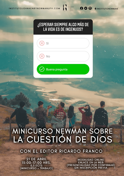 El Instituto Newman de la UFV organiza una exposición y una conferencia sobre la figura de Abrahán Minicurso El Instituto Newman de la UFV organiza una exposición y una conferencia sobre la figura de Abrahán Estudiar en Universidad Privada Madrid
