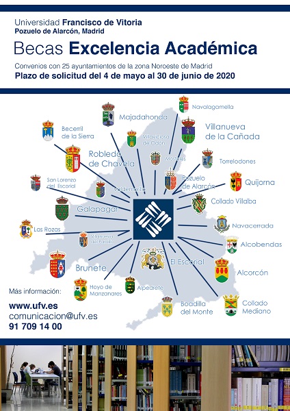 Se abre el plazo para solicitar una beca para estudiar en la Universidad Francisco de Vitoria el próximo curso Becas Ayto 2021 Se abre el plazo para solicitar una beca para estudiar en la Universidad Francisco de Vitoria el próximo curso Estudiar en Universidad Privada Madrid