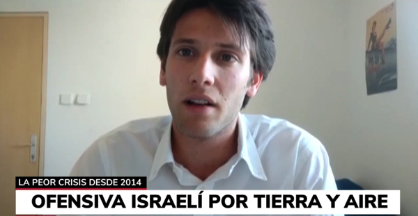 El alumno Rodrigo Arce cuenta en COPE cómo está viviendo su año de Erasmus en Jerusalén Rodrigo Arce Telemadrid El alumno Rodrigo Arce cuenta en COPE cómo está viviendo su año de Erasmus en Jerusalén Estudiar en Universidad Privada Madrid
