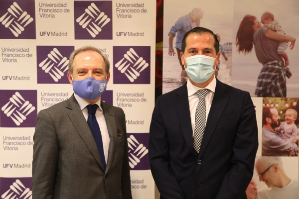 La Universidad Francisco de Vitoria y la Fundación Viatris colaboran en la formación en comunicación de residentes en Oncología Firma UFV y VIATRIS La Universidad Francisco de Vitoria y la Fundación Viatris colaboran en la formación en comunicación de residentes en Oncología Estudiar en Universidad Privada Madrid