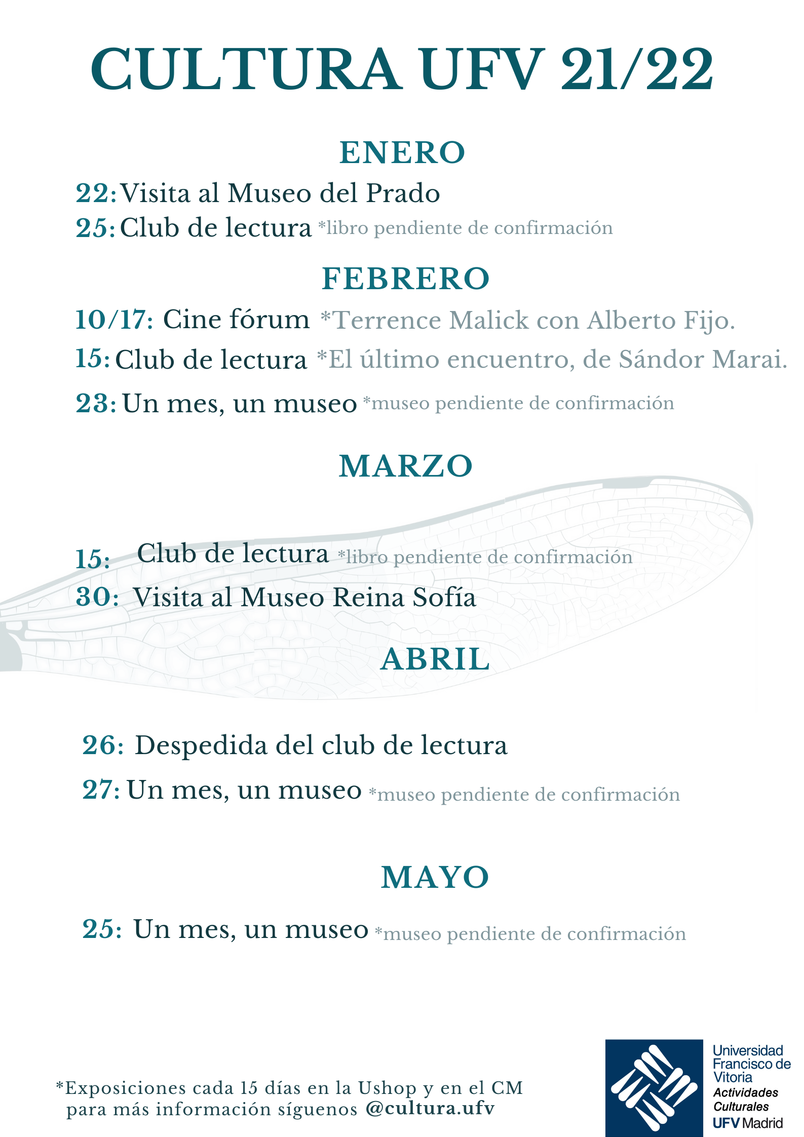 Actividades Culturales 2 Actividades Culturales Estudiar en Universidad Privada Madrid