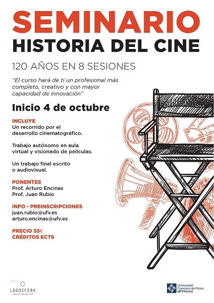 II edición del Seminario de Historia del Cine Seminario de Historia del Cine 2021 page 0001 II edición del Seminario de Historia del Cine Estudiar en Universidad Privada Madrid