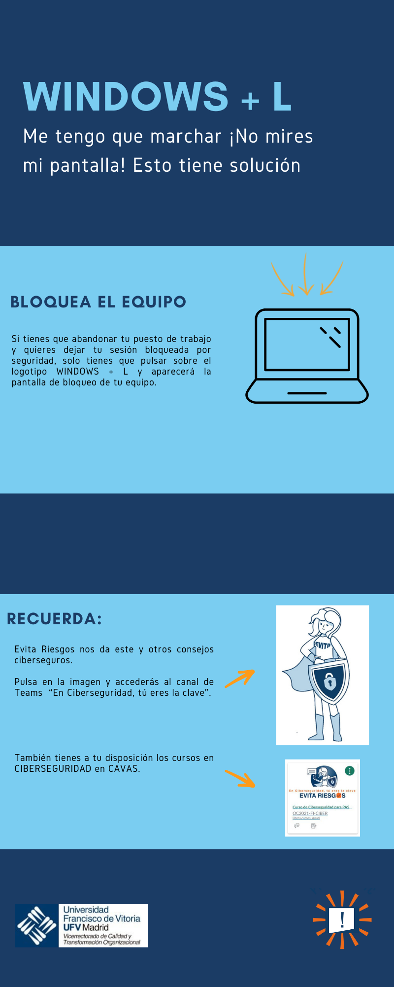 Píldoras TIC, una nueva sección para mejorar nuestra competencia digital a través de sencillos trucos Windowsl 1 Píldoras TIC, una nueva sección para mejorar nuestra competencia digital a través de sencillos trucos Estudiar en Universidad Privada Madrid