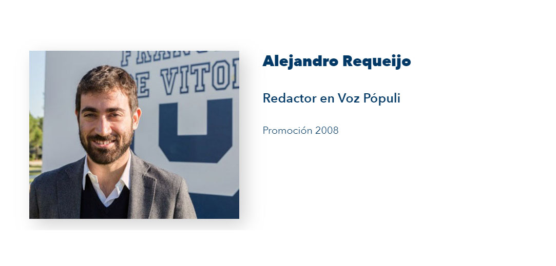 Alejandro Requeijo Periodismo Estudiar en Universidad Privada Madrid
