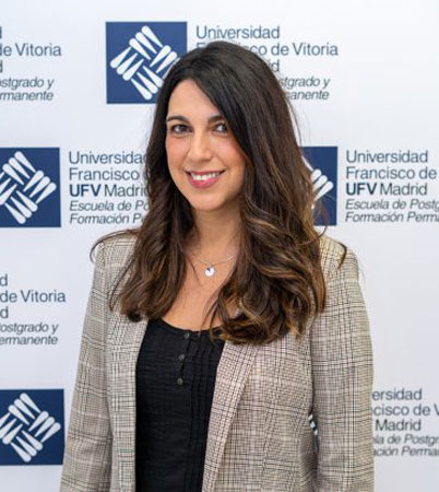 Máster Universitario en Prevención de Riesgos Laborales Irene Gonzalez 402x450 1 Máster Universitario en Prevención de Riesgos Laborales Estudiar en Universidad Privada Madrid