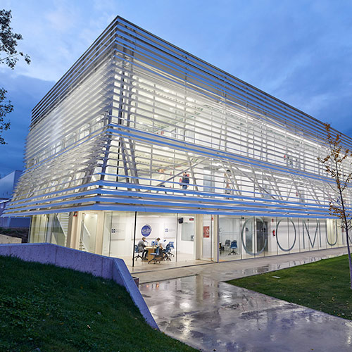 edificio comunicacion UFV Periodismo Estudiar en Universidad Privada Madrid