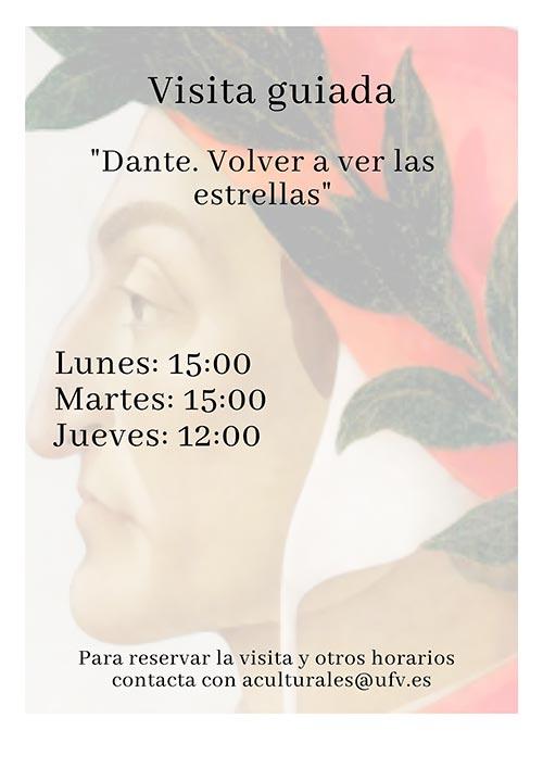 Exposicion Dante Visita guiada Dante Exposicion Dante Estudiar en Universidad Privada Madrid