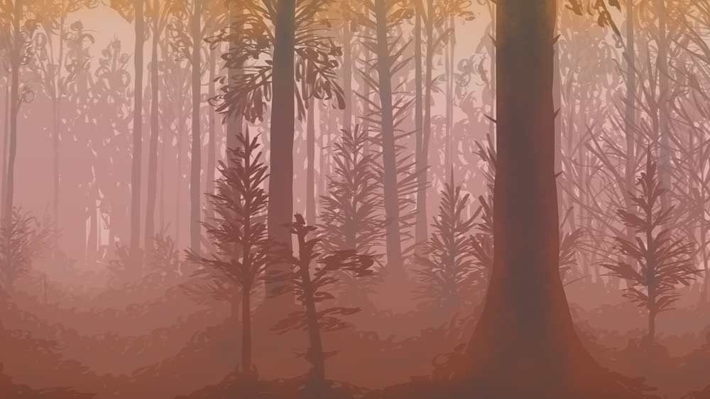 paisaje concept art portfolio videojuegos PORTFOLIO CONCEPT ART Estudiar en Universidad Privada Madrid